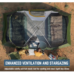 8 Person Hybrid Dome Family Camping Tent