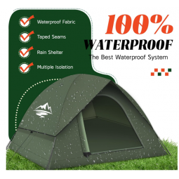 Tents for Camping 3-4 Person with Rainfly