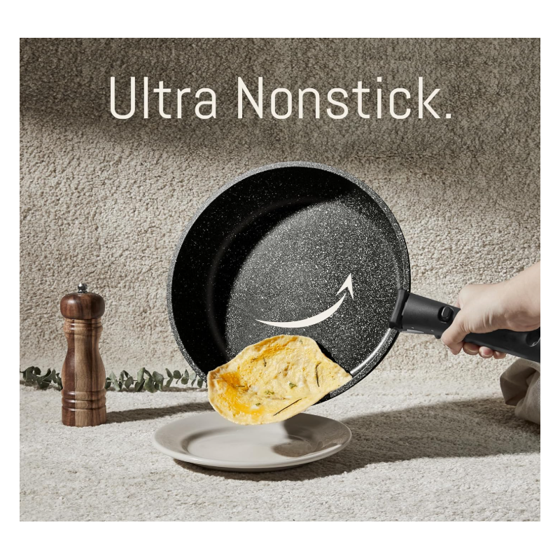 17pcs Pots and Pans Set Non Stick, Nonstick Cookware Set with Removable Handle 17pcs Pots and Pans Set Non Stick, Nonstick Cookware Set with Removable Handle
