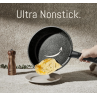 17pcs Pots and Pans Set Non Stick, Nonstick Cookware Set with Removable Handle