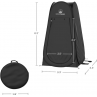 Privacy Shower Tent, Dressing Room, or Portable Toilet Stall with Carry Bag for Camping