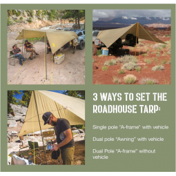 Hunting Camping & Overland Shelter Protects from Rain & Sun