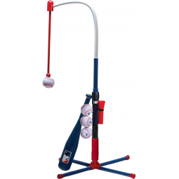 Youth Baseball, Softball + Teeball Hitting Tee Set for Boys + Girls