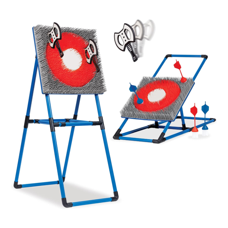 Bristle Axe Throwing Target & 2-in-1 Combo Backyard Game for Indoors and Outdoors Bristle Axe Throwing Target & 2-in-1 Combo Backyard Game for Indoors and Outdoors