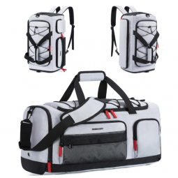 Gym Bag for Women & Men, 35L Sports Travel Duffel Bag with Shoe Compartment