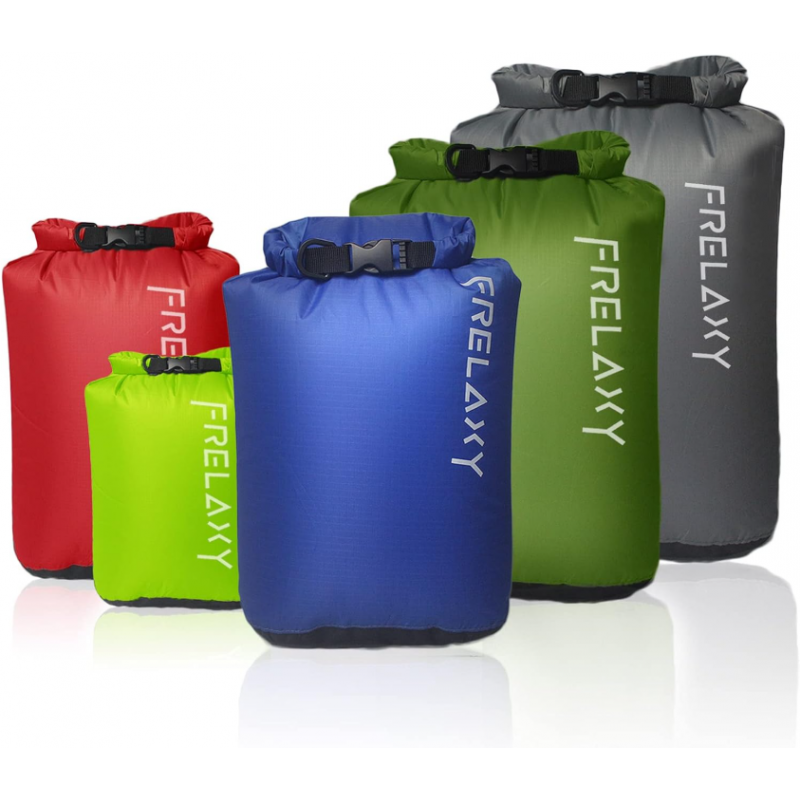 Dry Bag 3-Pack/5-Pack, Ultralight Dry Sack, Outdoor Bags Keep Gear Dry for Hiking, Backpacking Dry Bag 3-Pack/5-Pack, Ultralight Dry Sack, Outdoor Bags Keep Gear Dry for Hiking, Backpacking