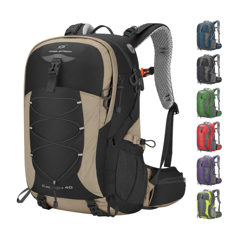 Hiking Backpack,Camping Backpack,40L Waterproof Hiking Daypack with Rain Cover
