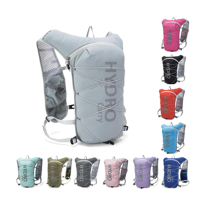 Lightweight Running Vest for Women and Men Hydration Backpack Pack with 1.5L Water Bladder Bag for Hiking