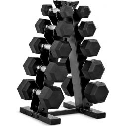 Barbell Dumbbell Set with Rack | Multiple Options in 150lbs and 210lbs