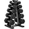 Barbell Dumbbell Set with Rack | Multiple Options in 150lbs and 210lbs